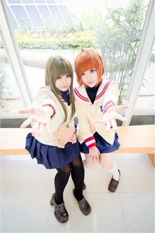 FM-Anime – Clannad Nagisa Furukawa Female School Uniform Cosplay